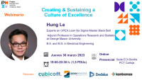 Creating & Sustaining A Culture of Excellence. WEBINAR